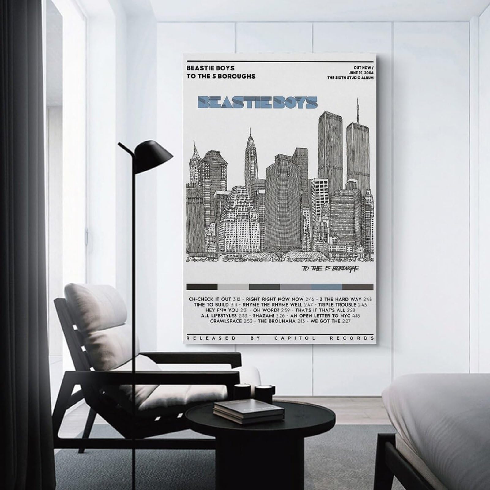 Amazon.com: Beastie Boys - To The 5 Boroughs Canvas Poster Wall